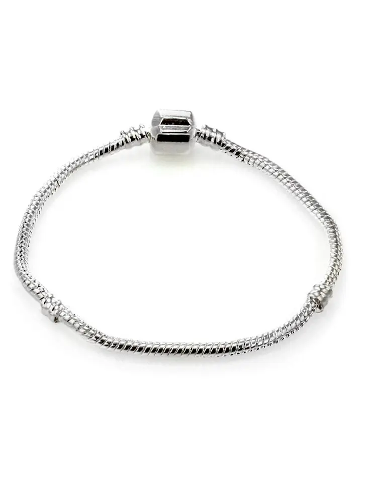 картинка Европейский браслет для подвесок-шармов в стиле Pandora светлый в онлайн магазине