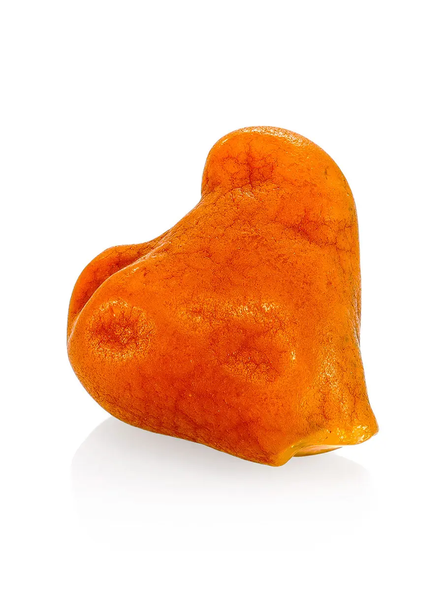 картинка Сувенирный янтарь природной формы «Сердце» в онлайн магазине