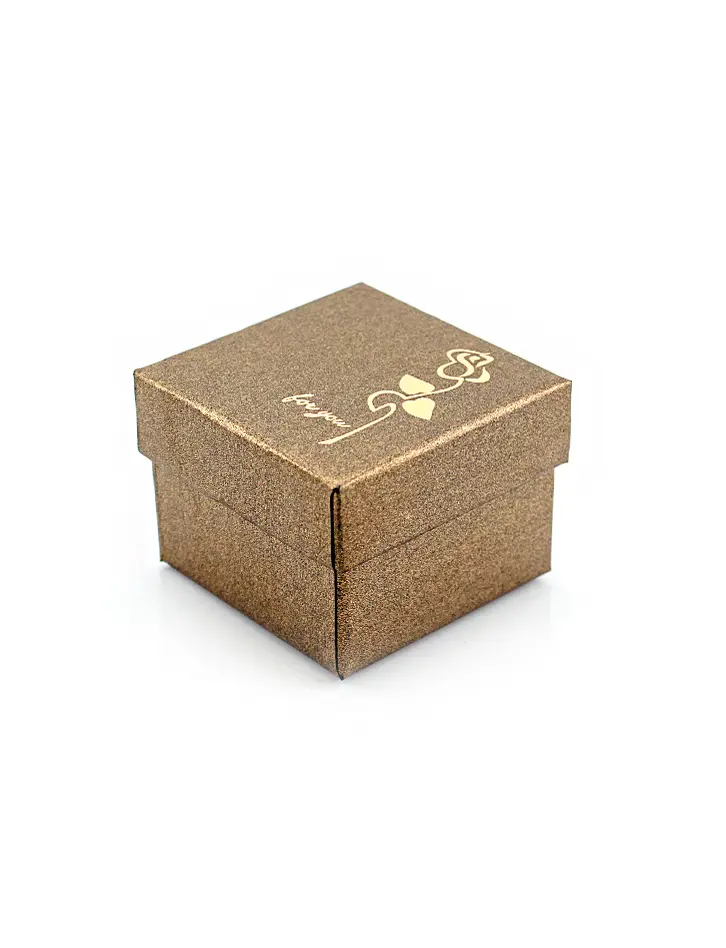 картинка Подарочная коробочка бронзовая 50х50 мм  в онлайн магазине