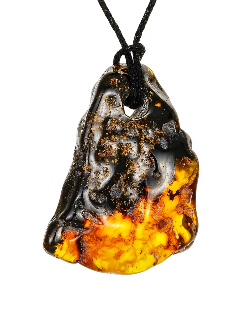 картинка Подвеска из цельного натурального янтаря в онлайн магазине