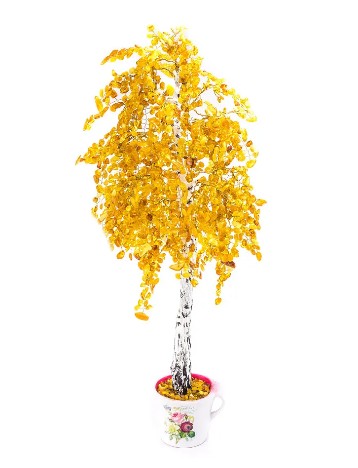 картинка Очаровательное янтарное дерево в стиле прованс «Берёзка» в онлайн магазине