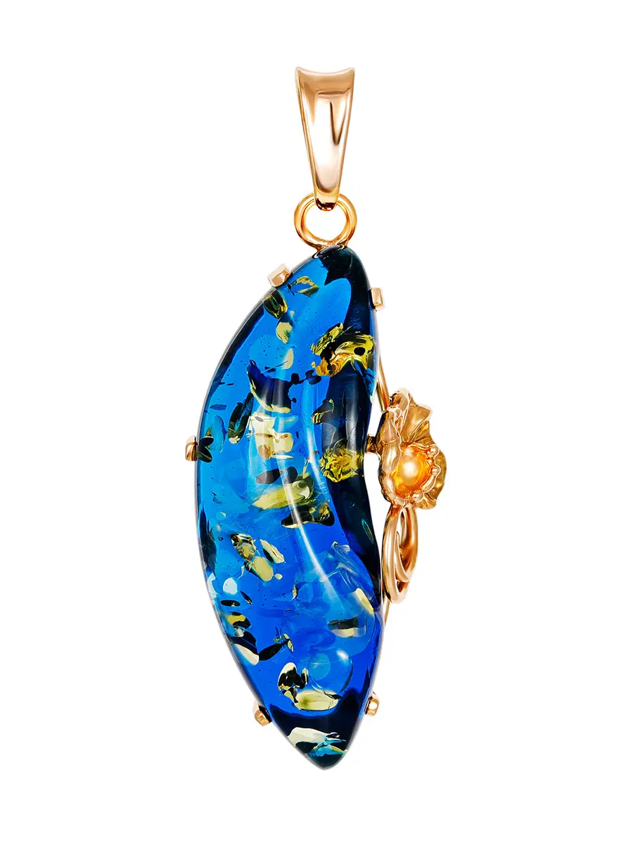 картинка Уникальная подвеска из переливающегося янтаря «Версаль» в онлайн магазине