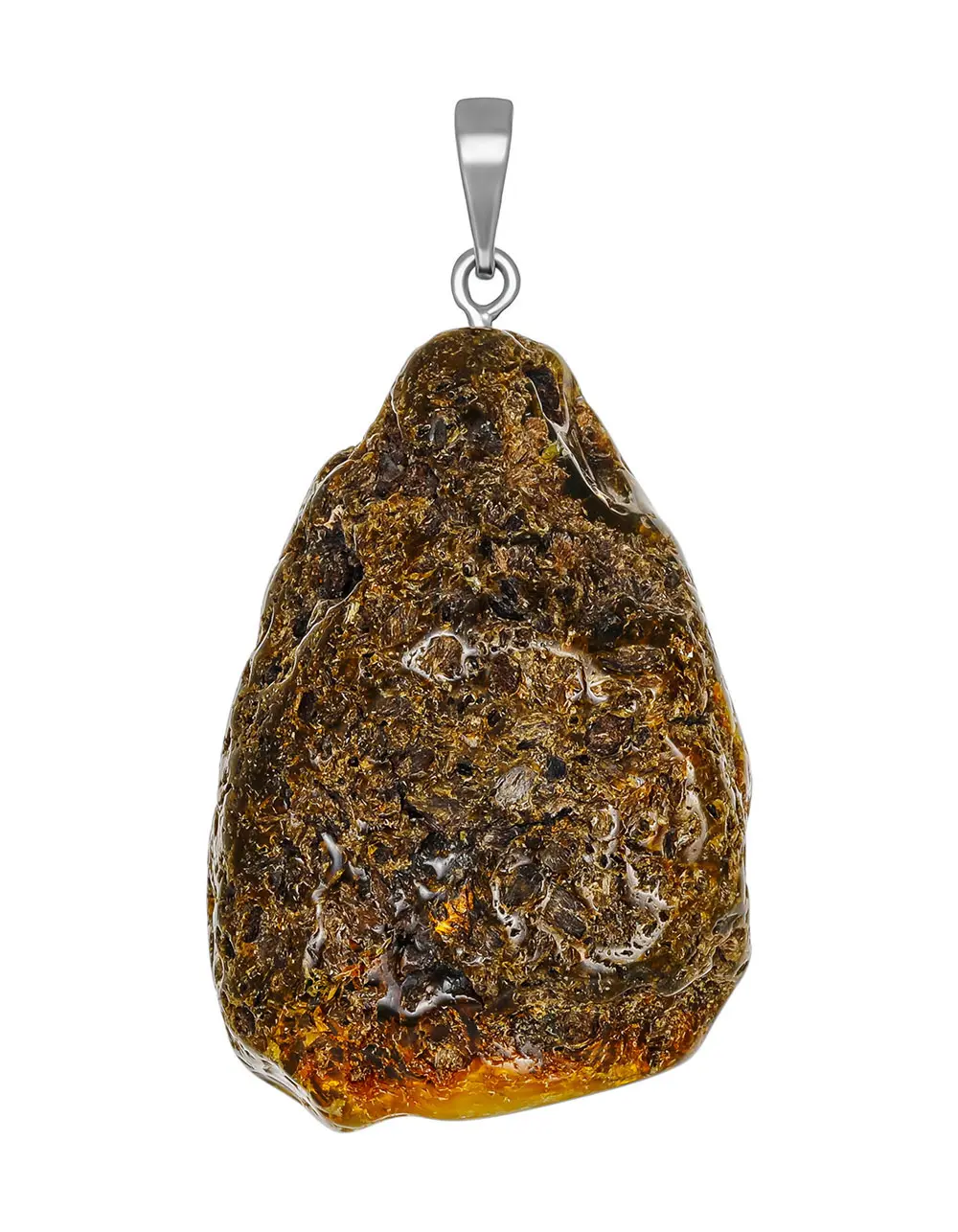 картинка Кулон из натурального балтийского необработанного янтаря в онлайн магазине