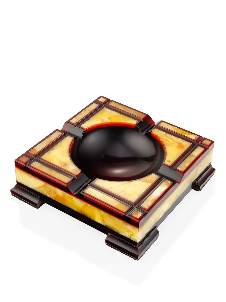 картинка Декоративная пепельница из натурального янтаря в онлайн магазине