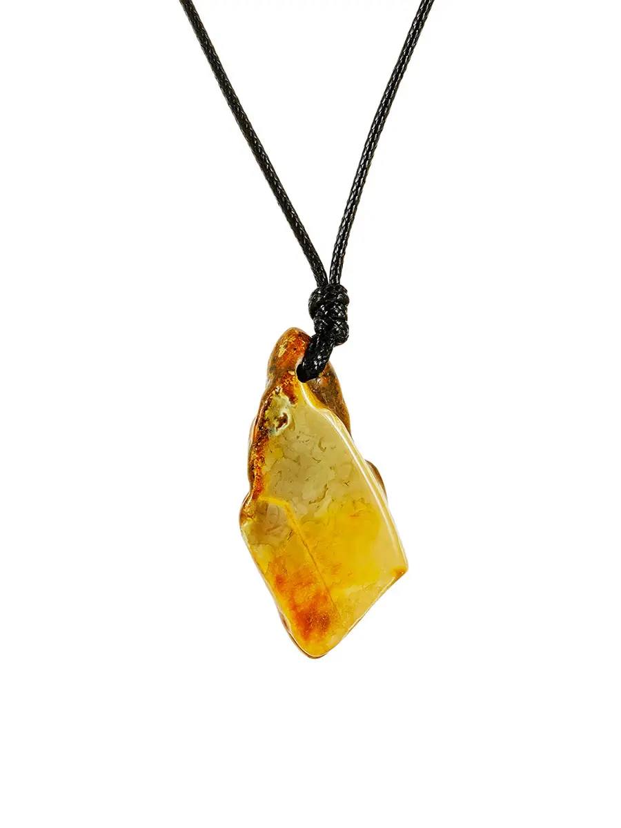 картинка Природное колье с чарующими оттенками янтаря «Тринидад» в онлайн магазине