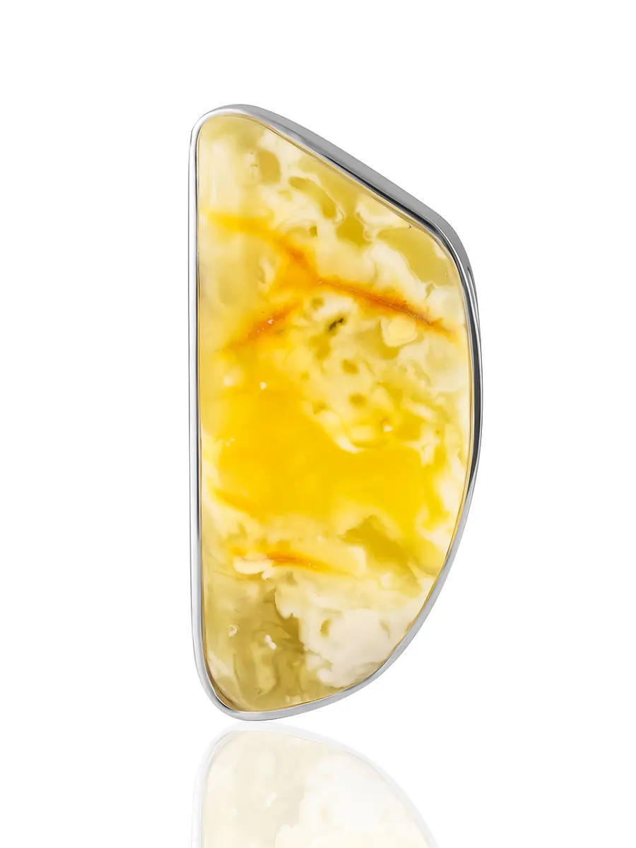 картинка Эксклюзивная подвеска из натурального текстурного янтаря в онлайн магазине