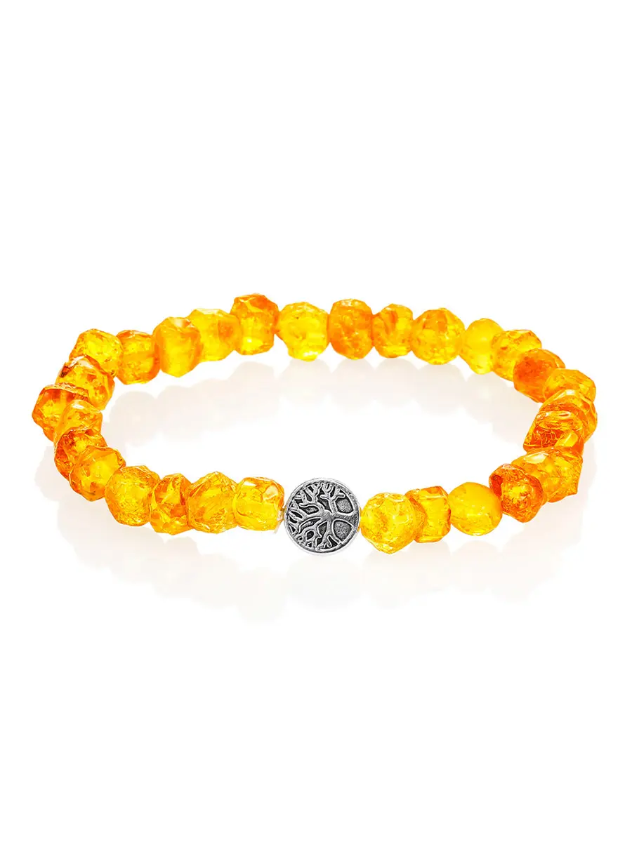 картинка Лечебный браслет из натурального балтийского янтаря «Бельтайн» в онлайн магазине
