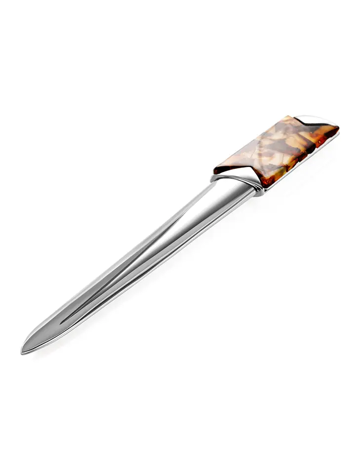 картинка Нож для писем с янтарной мозаикой в онлайн магазине