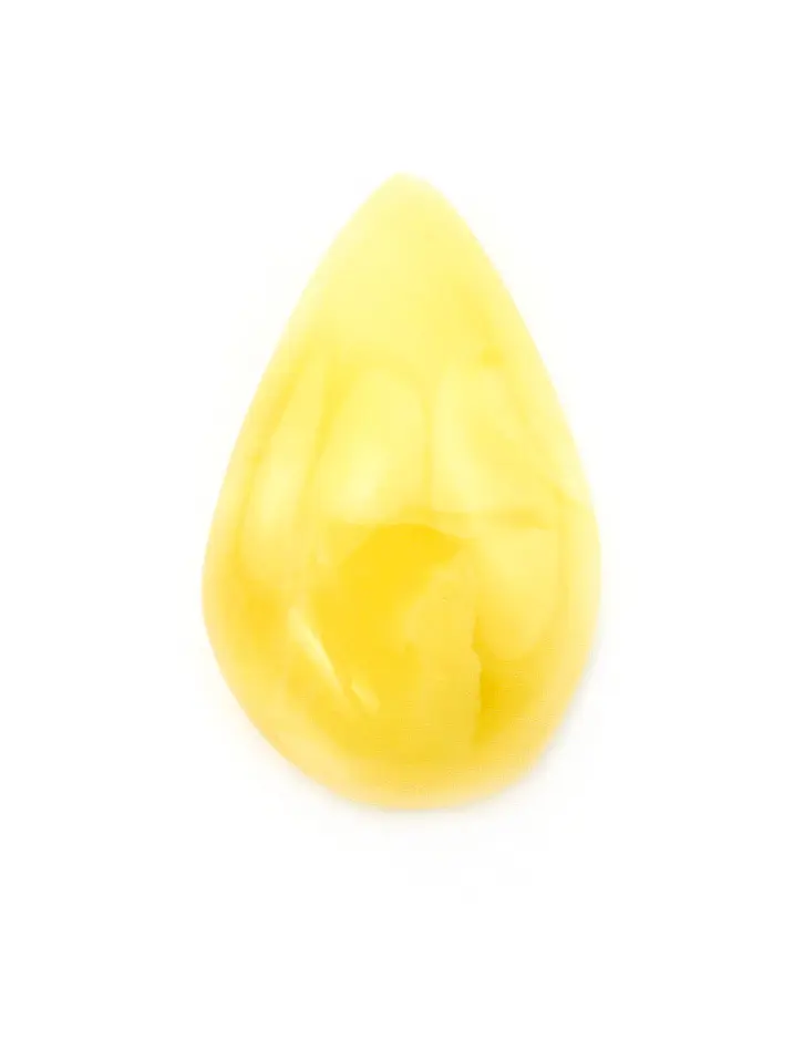 картинка Cувенирный янтарь в форме капельки светло-медового цвета в онлайн магазине