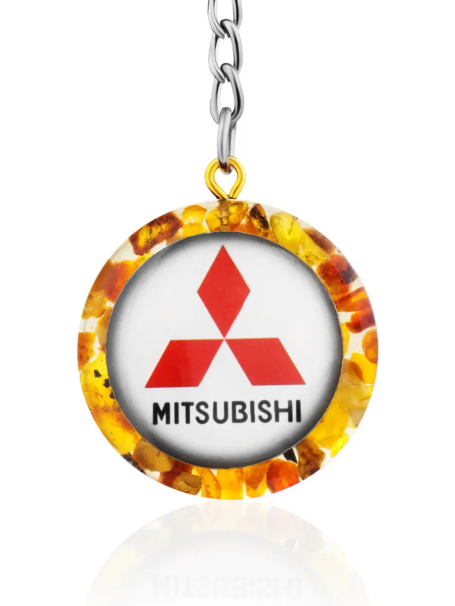 картинка Янтарный брелок для автомобильных ключей «Митсубиси» в онлайн магазине