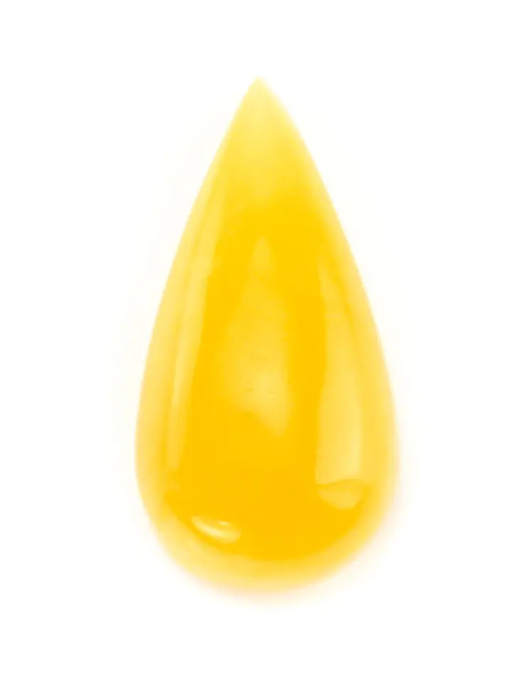 картинка Кусочек медового балтийского янтаря в форме небольшой капли 27х13х7 в онлайн магазине