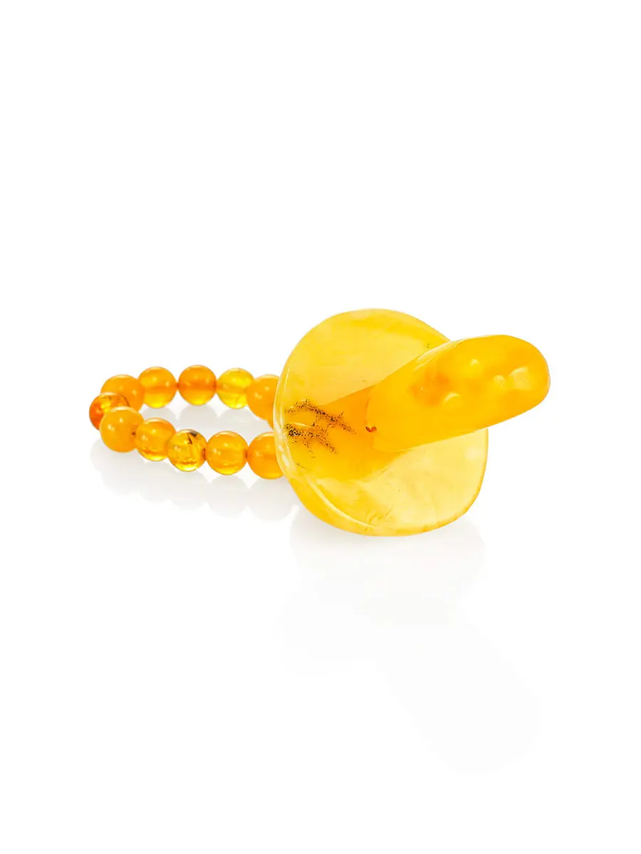 картинка Прорезыватель для зубов из натурального медового янтаря в онлайн магазине