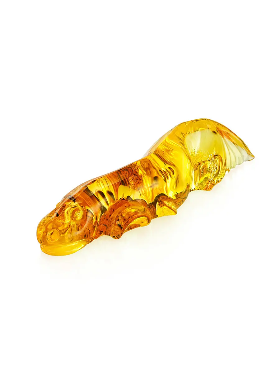 картинка Сувенир-резьба из натурального медового янтаря «Тиктаалик» в онлайн магазине