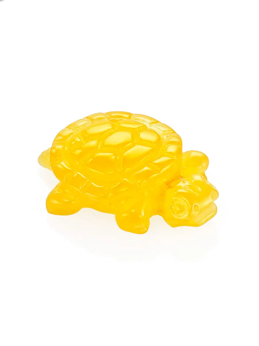 картинка Сувенир-резьба по янтарю «Черепаха» в онлайн магазине