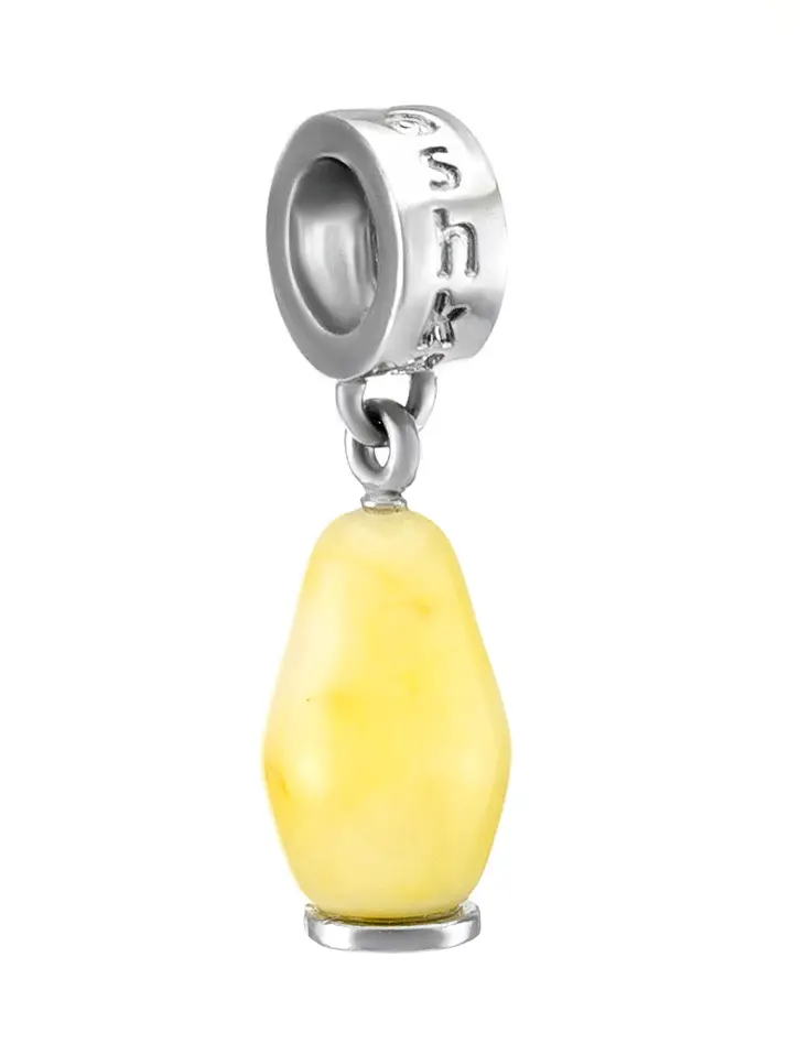 картинка Оригинальный шарм для модульного браслета из янтаря Matryoshka® в онлайн магазине