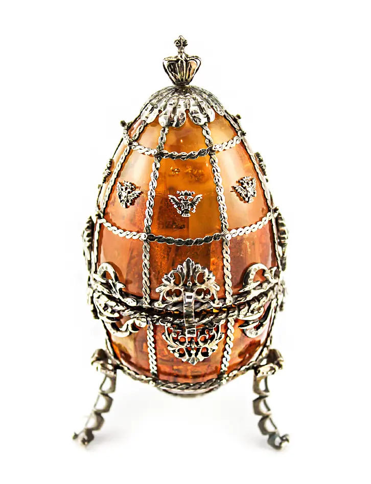 картинка Сувенир из натурального янтаря «Пасхальное яйцо» в онлайн магазине