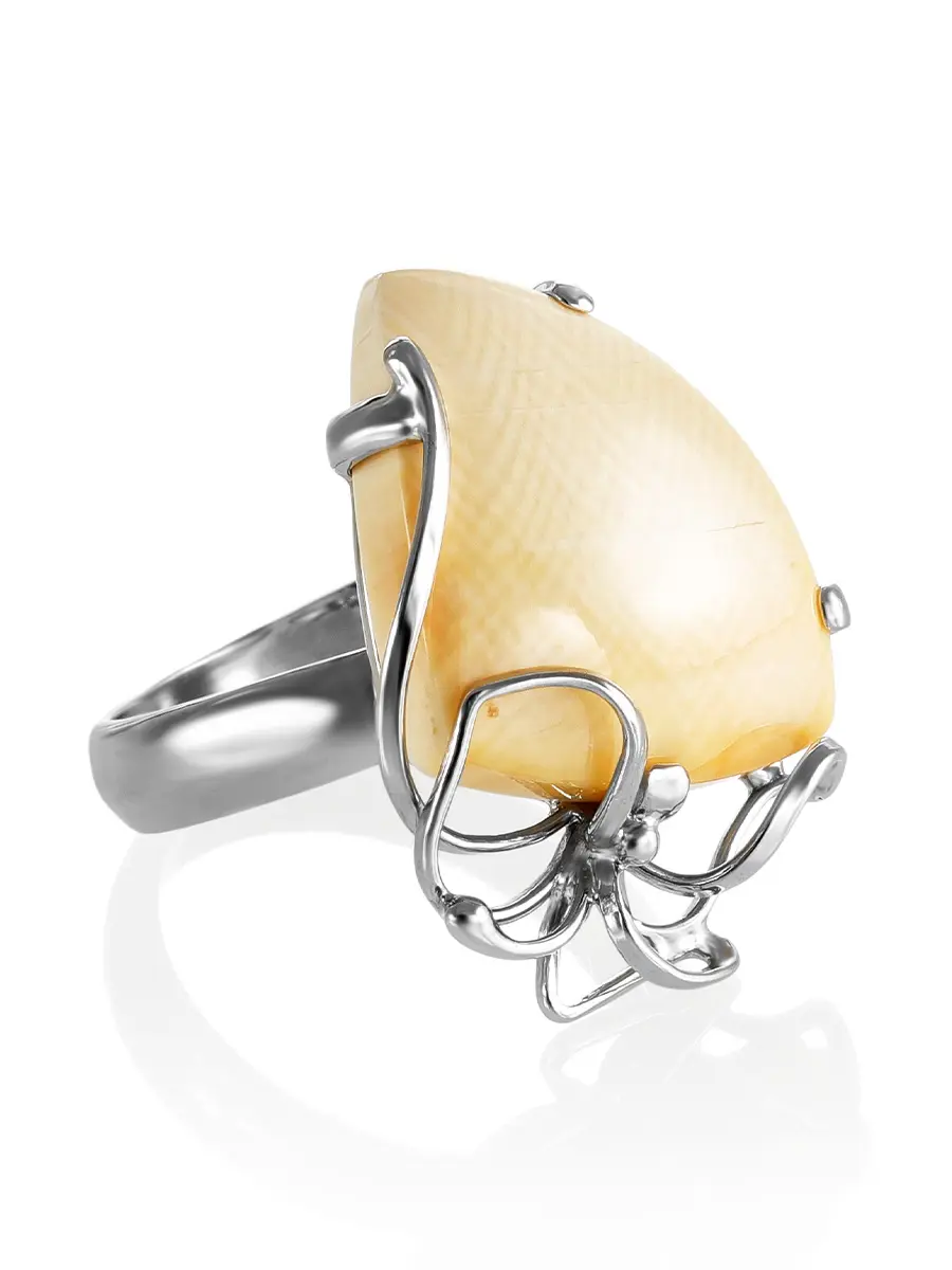 картинка Эффектное кольцо с бивнем мамонта «Эра» в онлайн магазине