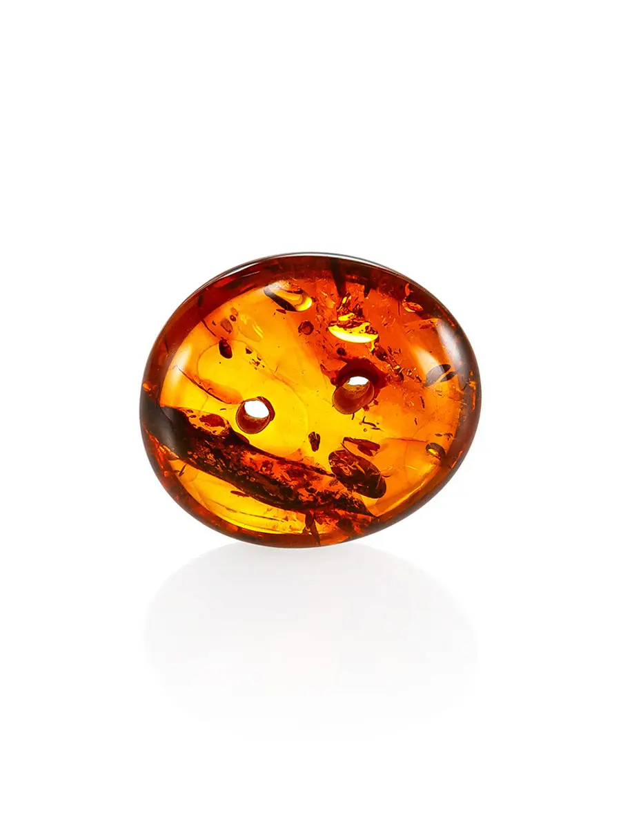 картинка Пуговица ручной работы из натурального янтаря в ассортименте в онлайн магазине