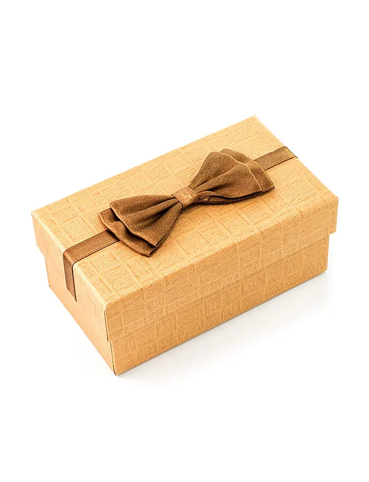 картинка Подарочная коробка 120х65х50 мм мокко/шоколад в онлайн магазине