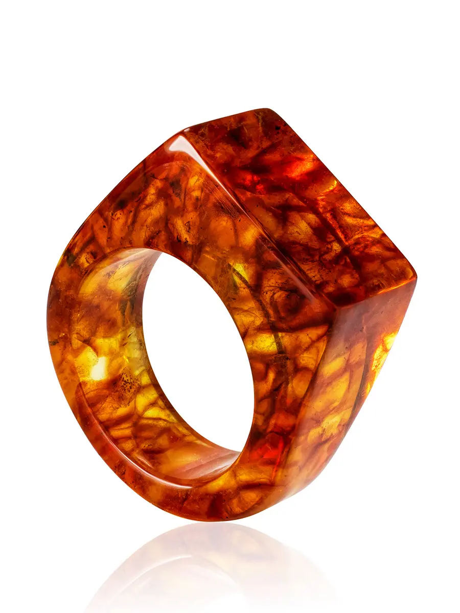 картинка Стильное кольцо-перстень «Везувий» в онлайн магазине