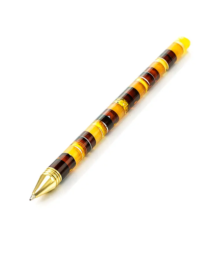 картинка Шариковая ручка из натурального балтийского янтаря в онлайн магазине