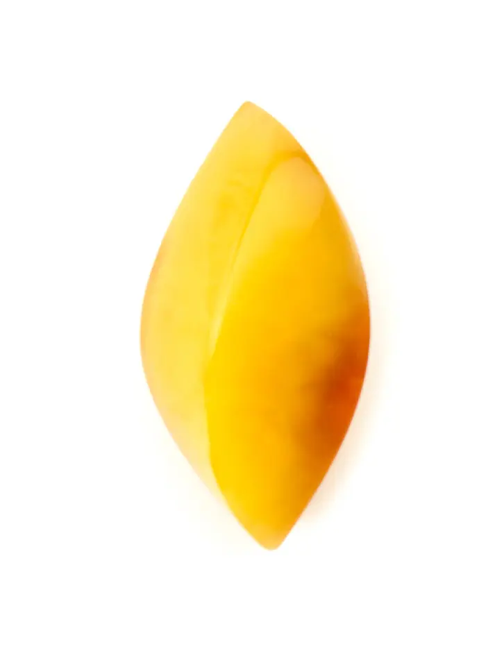 картинка Кусочек балтийского медового янтаря в форме челночка 37х17х14 в онлайн магазине