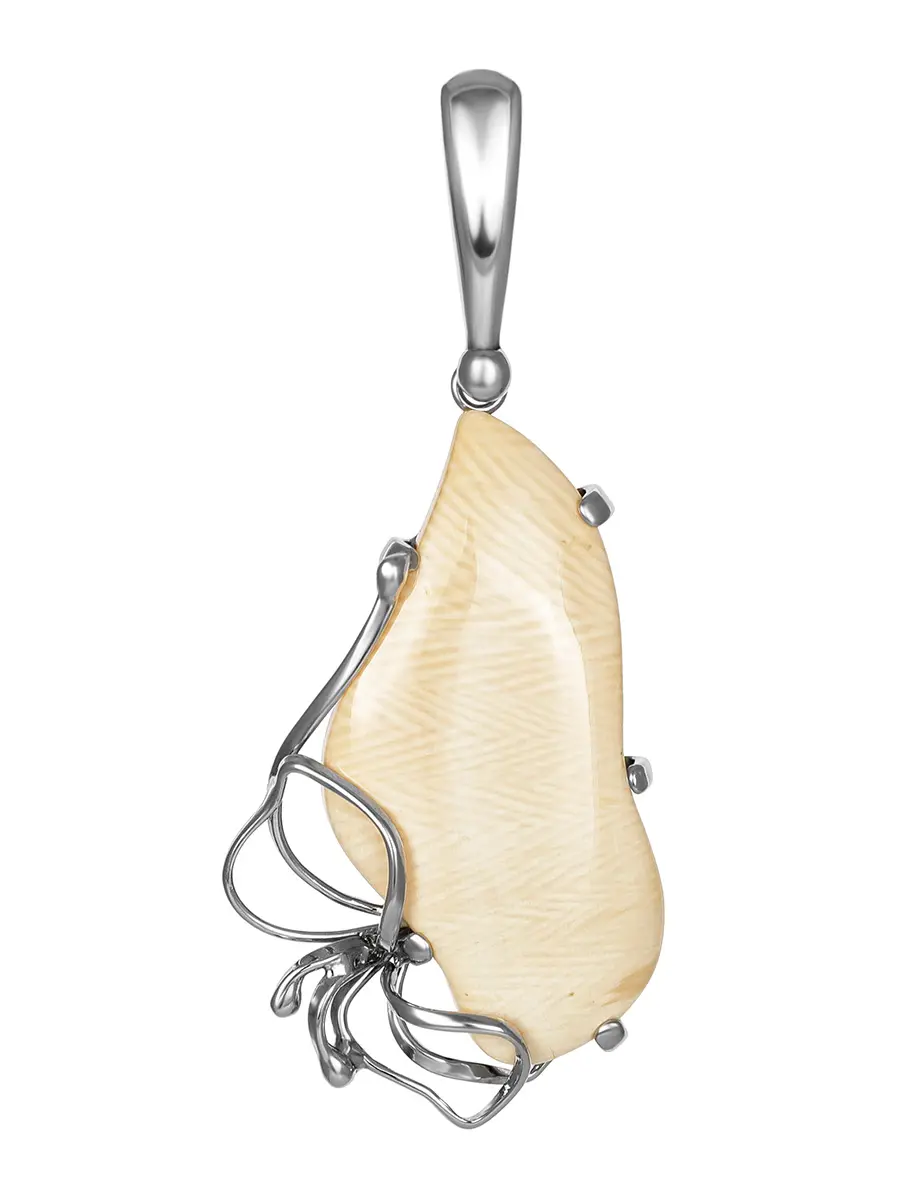 картинка Изысканная подвеска «Эра» из серебра и бивня мамонта в онлайн магазине