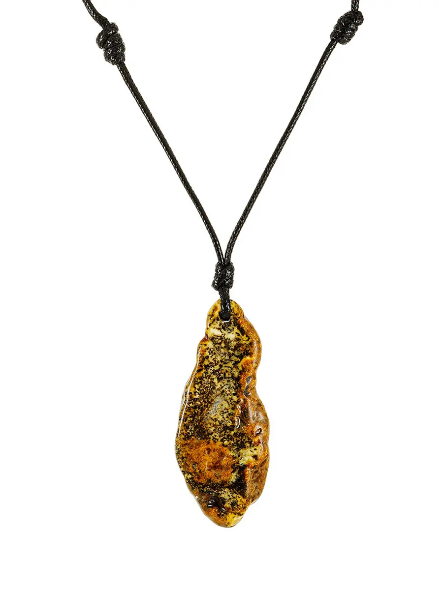 картинка Колье «Тринидад» с янтарём для маленьких путешествий в онлайн магазине