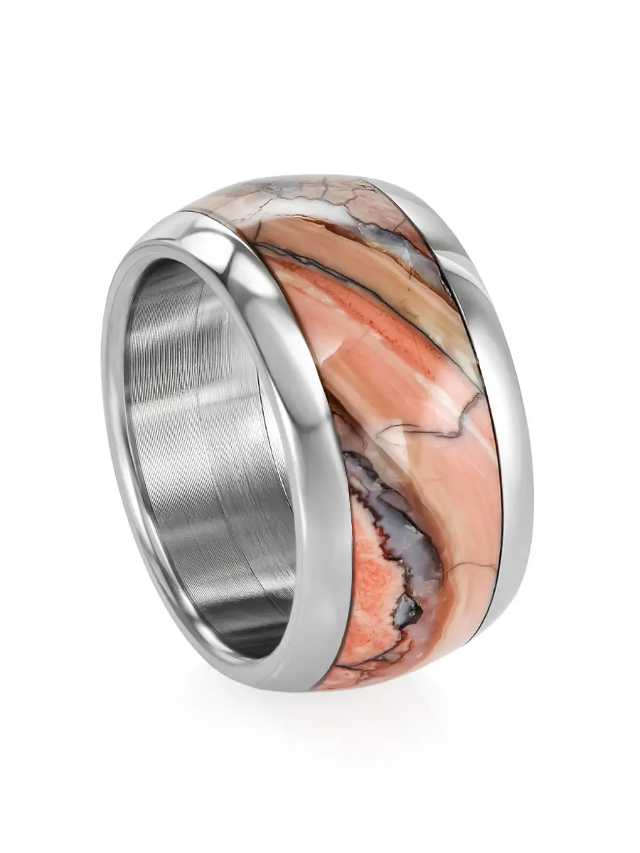 картинка Трендовое кольцо из зуба мамонта «Индонезия» в онлайн магазине
