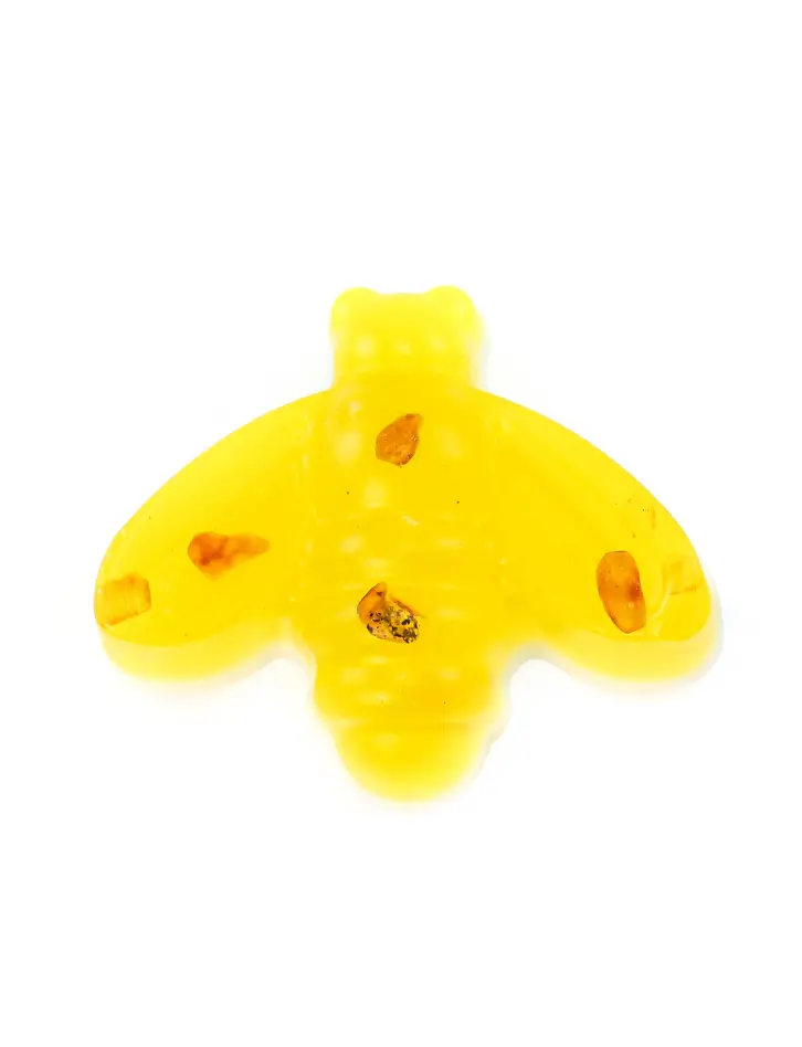 картинка Натуральное органическое янтарное мыло фигурное «Пчела» в онлайн магазине