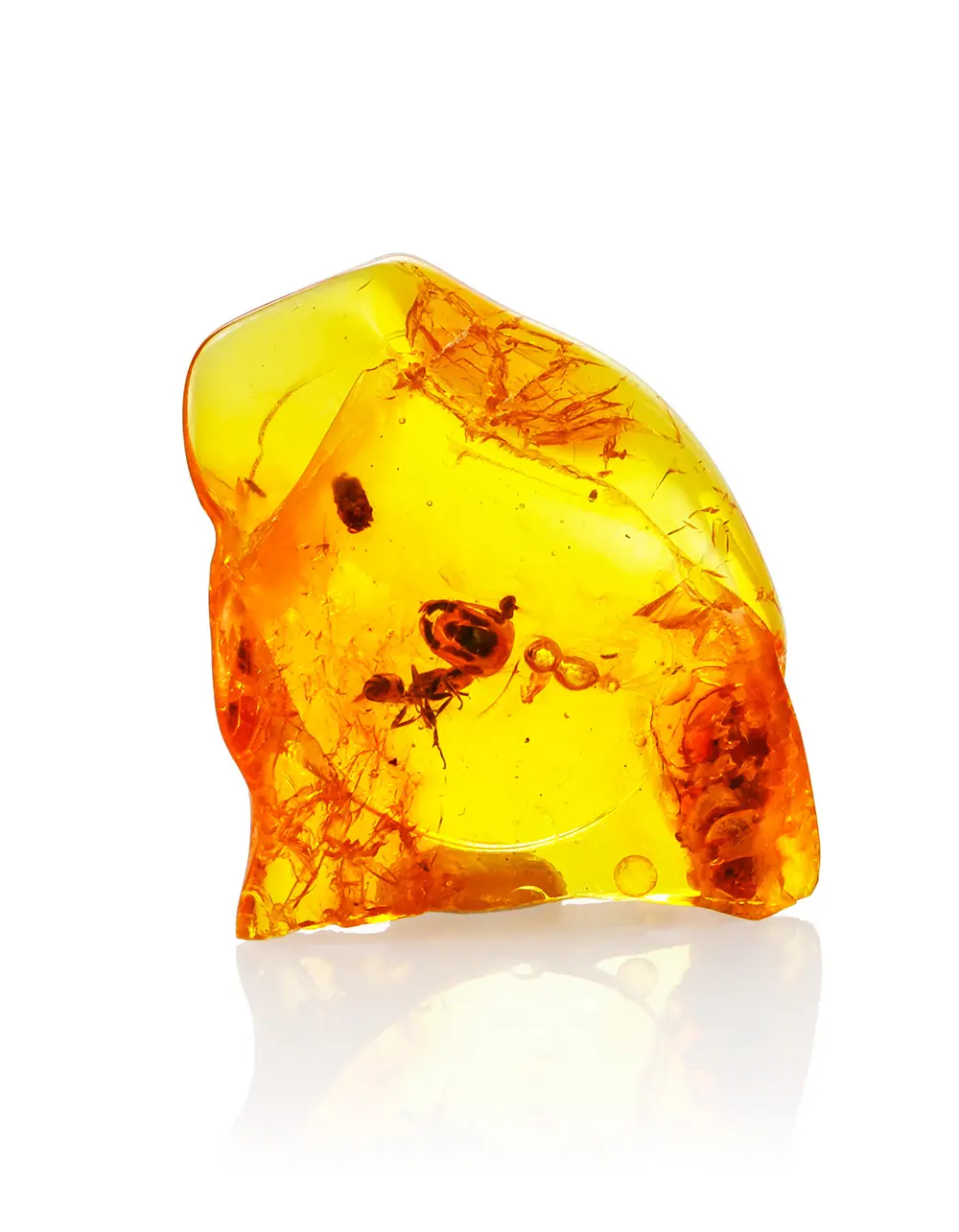 картинка Натуральный балтийский янтарь с инклюзом муравья  в онлайн магазине