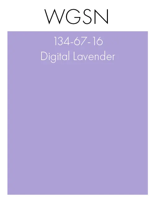 Цвет года 2023: Digital Lavender